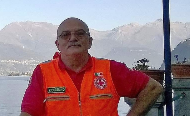 Bruno Tosini, volontario croce rossa e protezione civile di Bresso