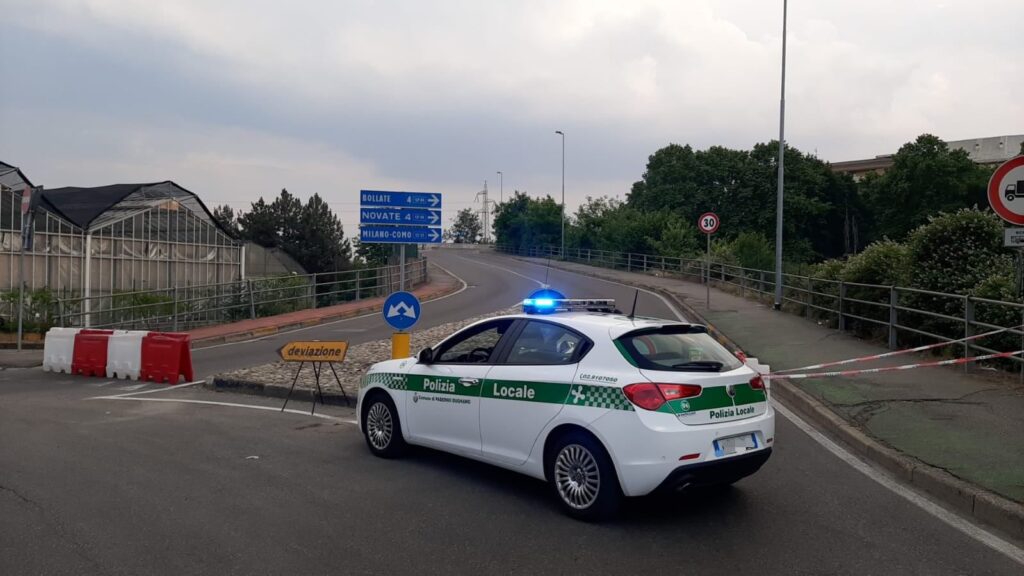 ponte paderno dugnano chiuso