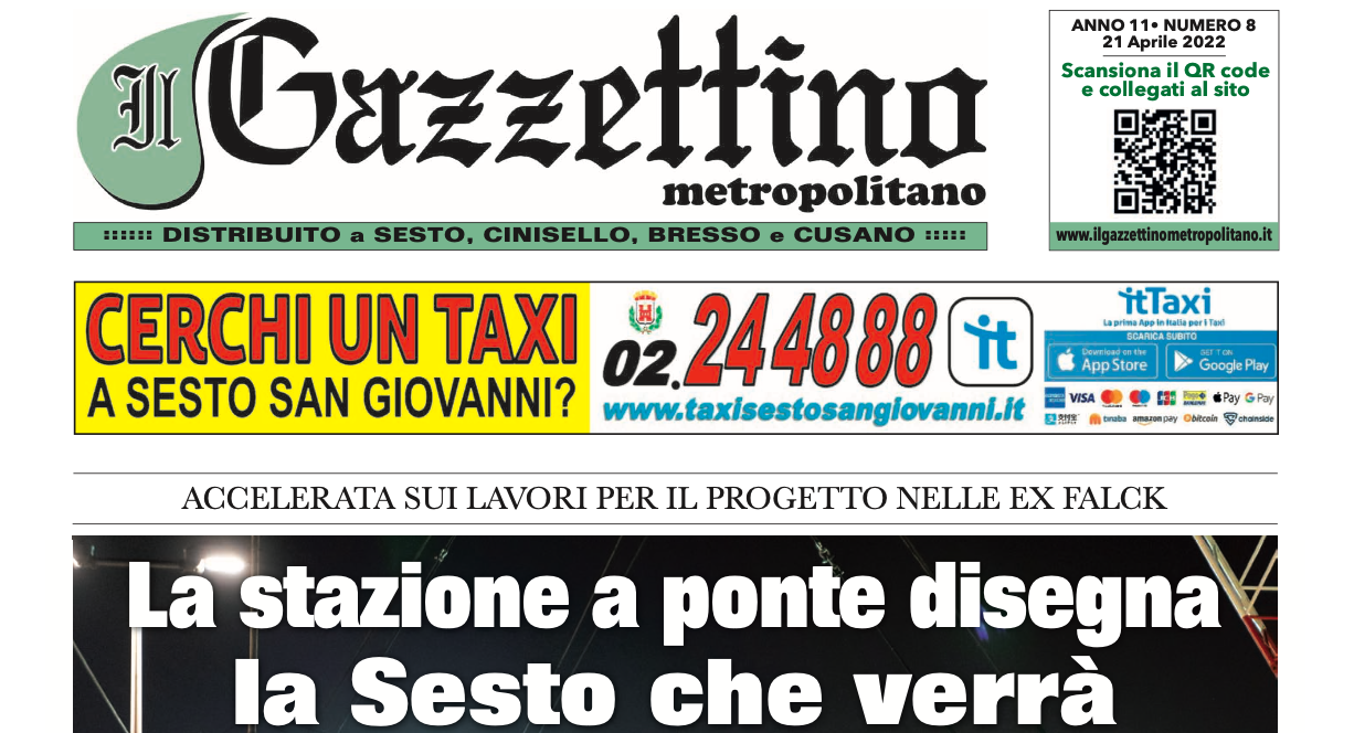 Il Gazzettino Metropolitano del 21 aprile: sfoglia online la tua copia!
