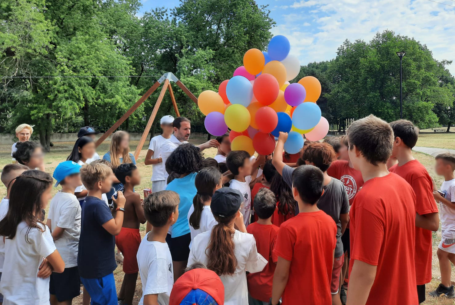 Cinecello, Canada Park’s new playground opening ceremony