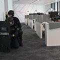 Milano, esercitazione antiterrorismo dei carabinieri nella Torre Generali