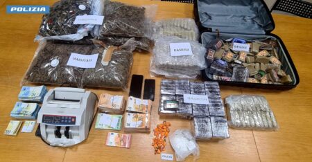 Oltre 90mila euro e 38 chili di droga a Trezzano Rosa: in manette 46enne