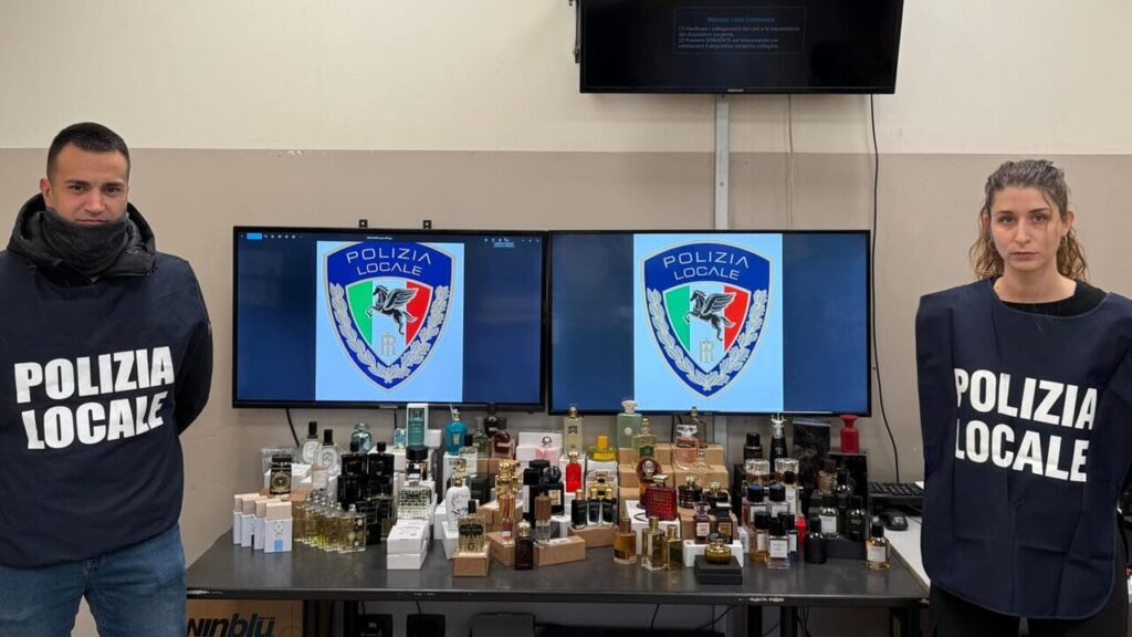 Bresso, sequestrati profumi illegali dal valore di 30mila euro