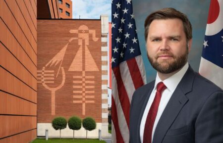 Il vicepresidente Usa JD Vance visita Villa Campari a Sesto San Giovanni