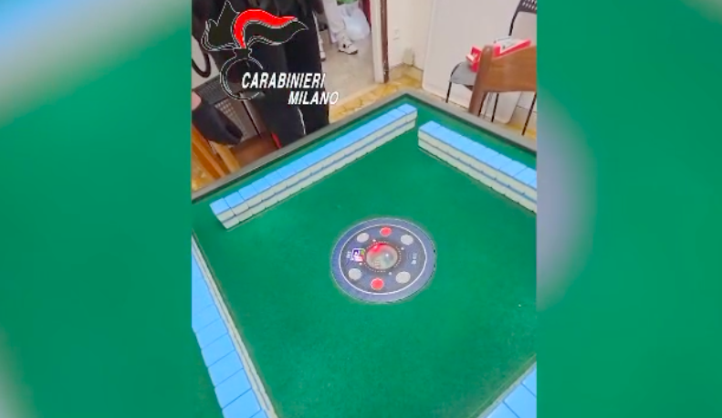 Sala giochi clandestina a Milano: sei denunce