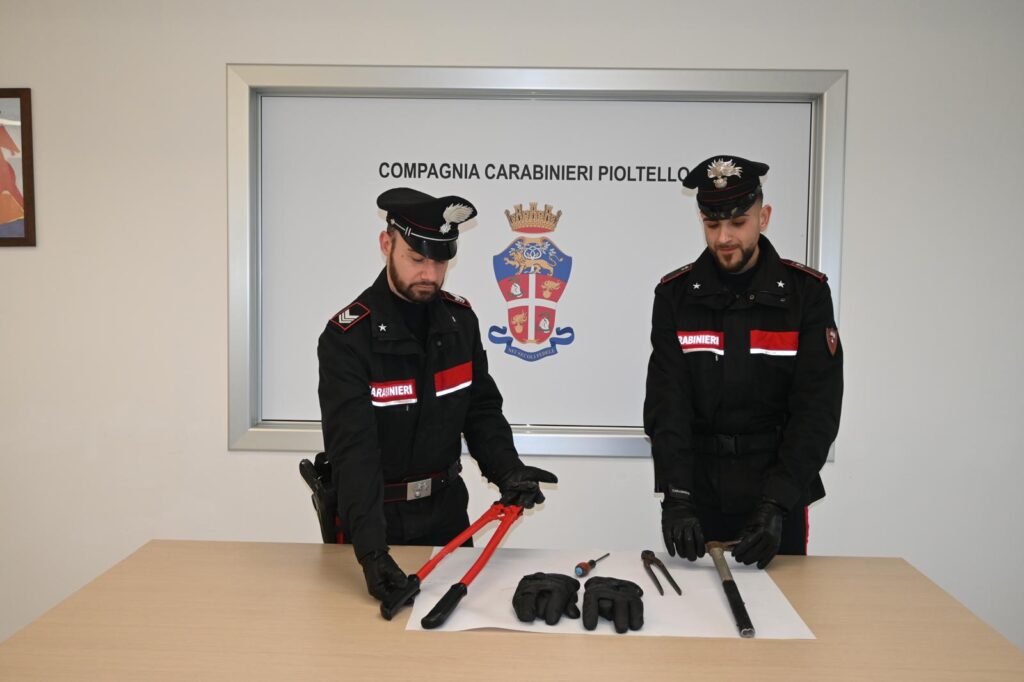 carabinieri furto oreficeria