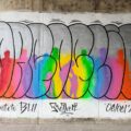 Cologno Monzese, inaugurato murales contro l'omofobia