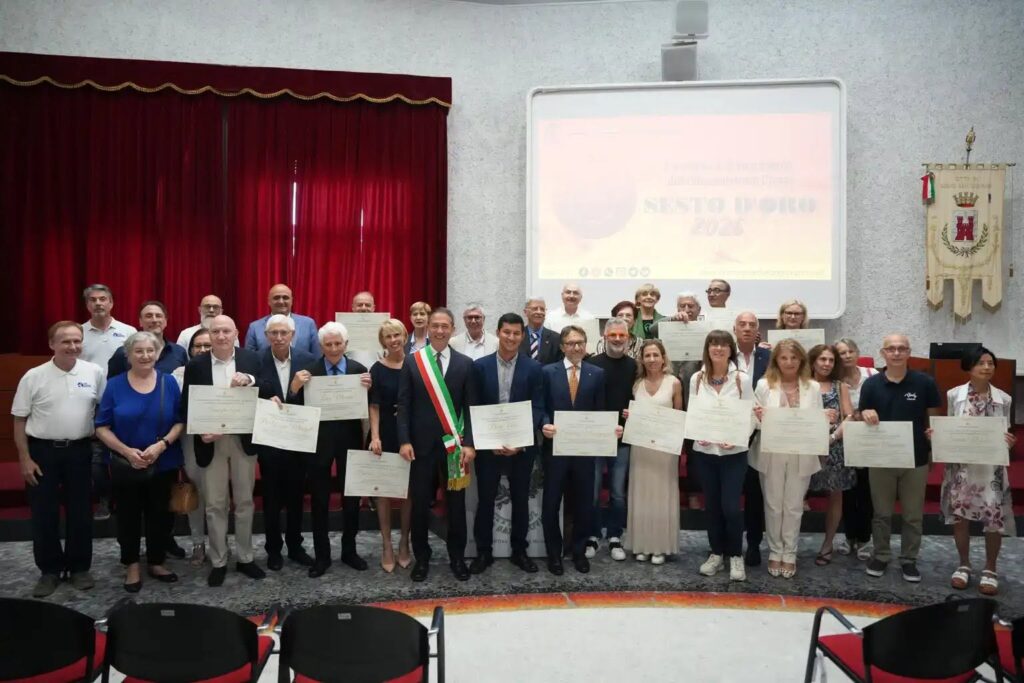 Sesto San Giovanni premia i suoi cittadini meritevoli: consegnati i Sesto d’Oro 2026