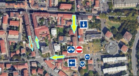 Cinisello Balsamo, cambia la viabilità tra via Palestro, via Solferino e via Amendola