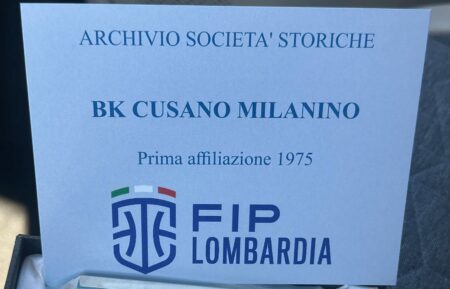 Cusano Milanino, il Csc Basket riconosciuto come società storica