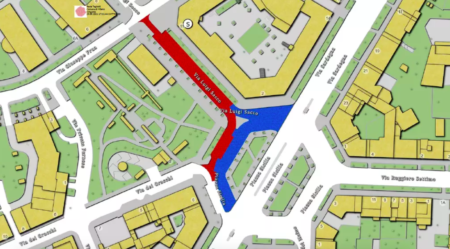 A Milano una nuova isola pedonale in via Luigi Sacco